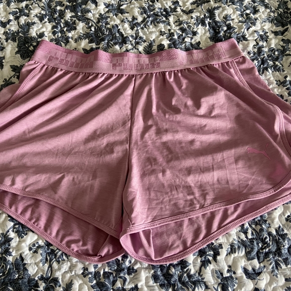 (3/$25) XL pink puma shorts nwt - Picture 1 of 3